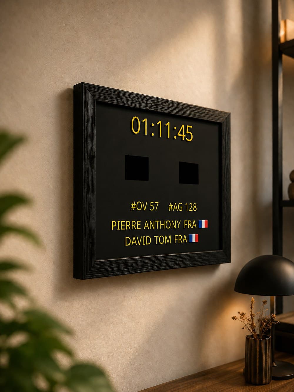 Cadre souvenir TrophyFrames — modèle Duo